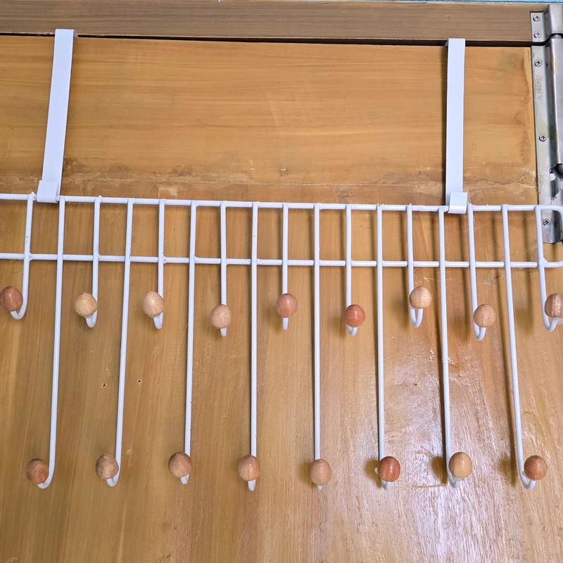 White Double Layer Door Hanger