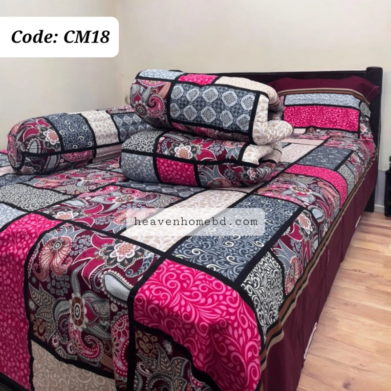 কমফোর্টার-বেডশীট কম্বো - CM18