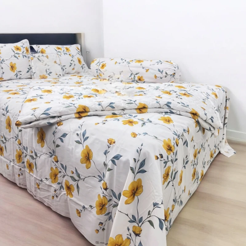 সুপার এক্সক্লুসিভ এসি কাঁথা বেডশীট কম্বো SQ59