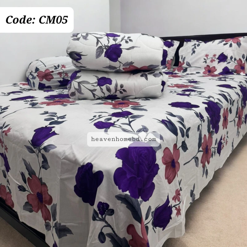 কমফোর্টার-বেডশীট কম্বো CM05