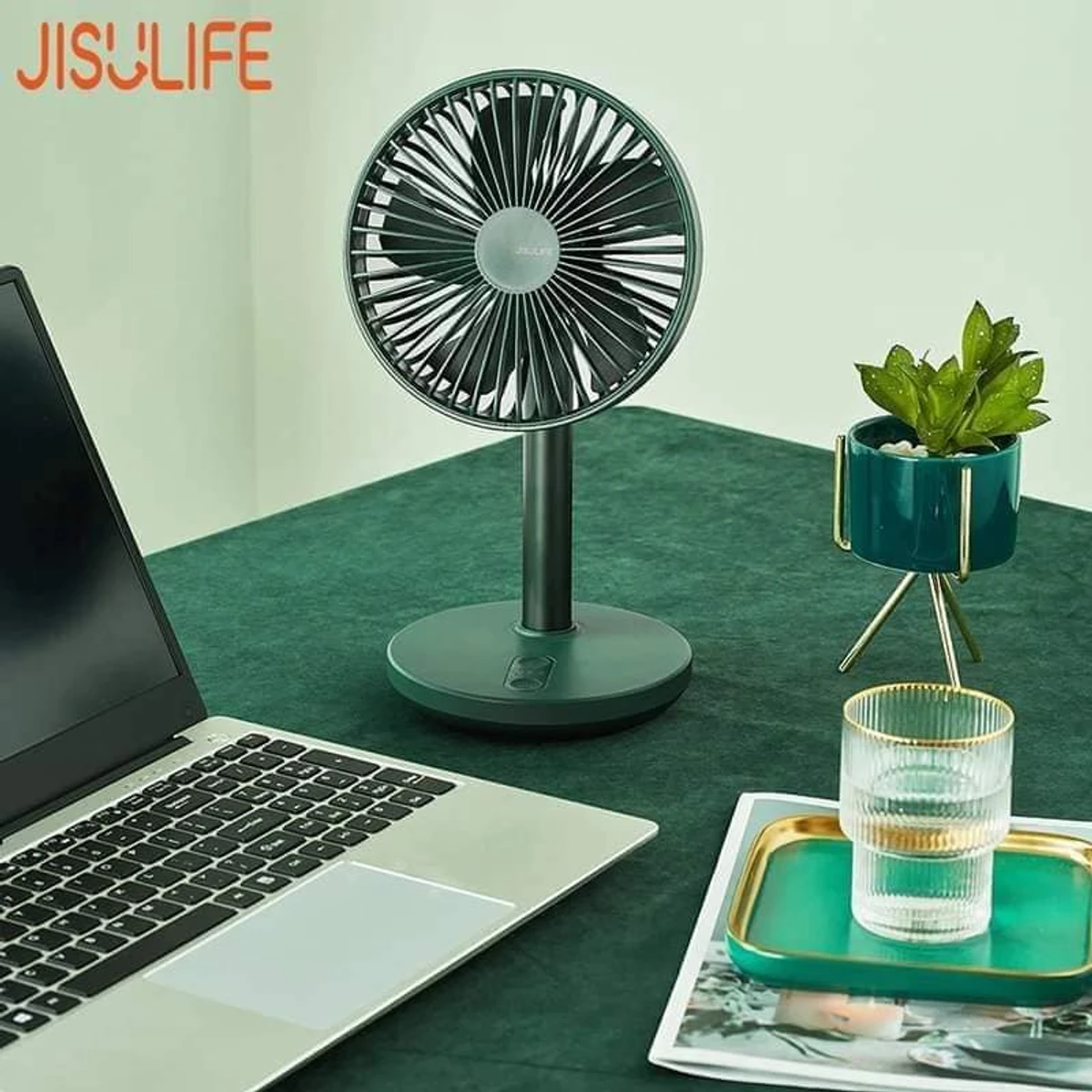 JISULIFE FA13P Oscillating Extendable Desk Fan 8000mAh - Image 3