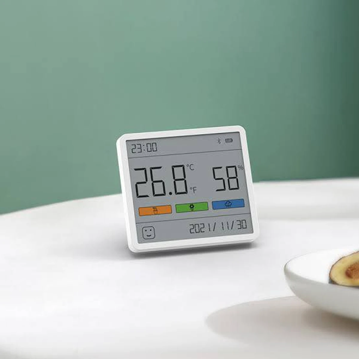 Xiaomi Duka Atuman Thermohygrometer clock - Image 1