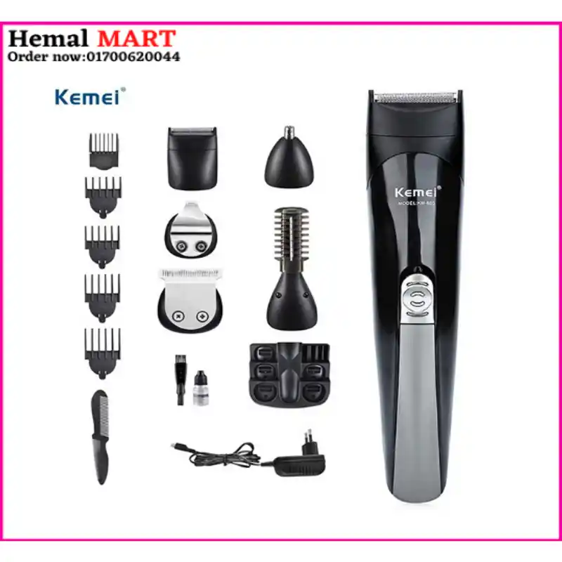 Kemei KM-600 11 in 1 hair trimmer - Image 1