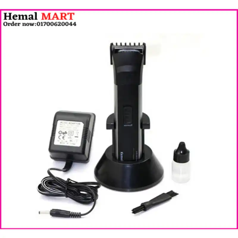 Kemei KM-2599 Rechargeable Beard Trimmer - Image 1