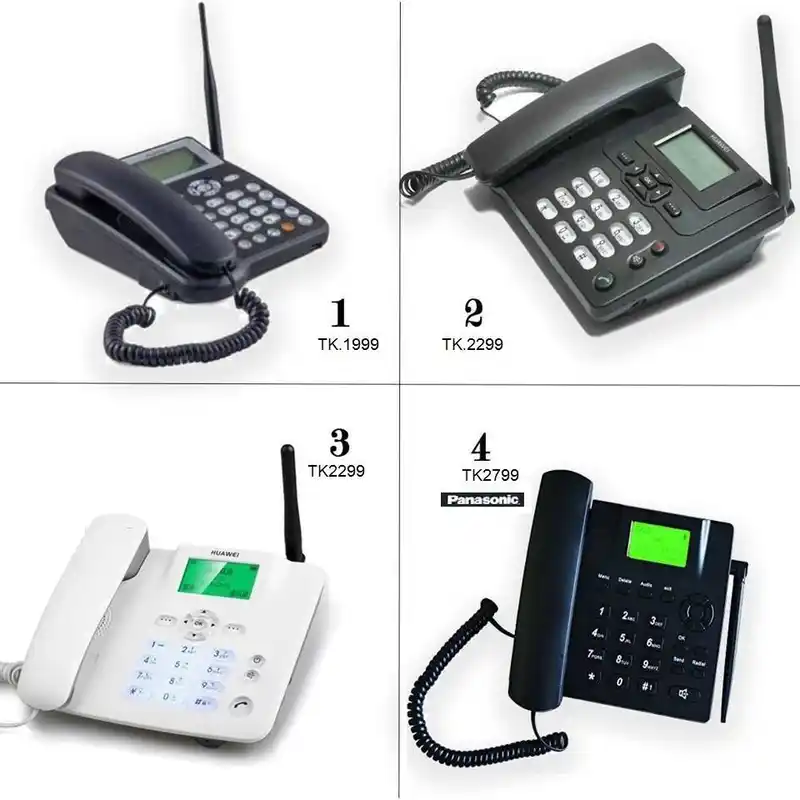 panasonic dual sim supported  land phone