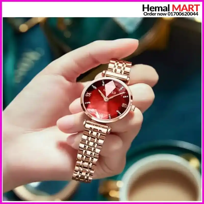 OLEVS New Fashion Women Quartz Watch Waterproof Classic Luxury Brand Lady Watch Stainless Steel Strap Watches - Image 3