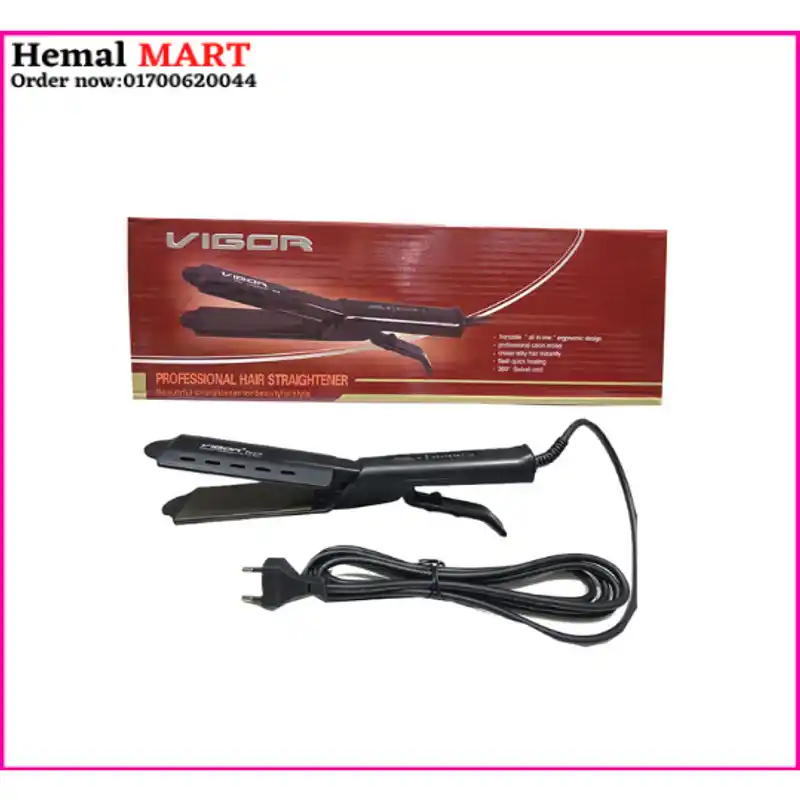 Vigor Hair Straightener (ভিগোর প্রোফেশনাল হেয়ার স্টেটনারের)