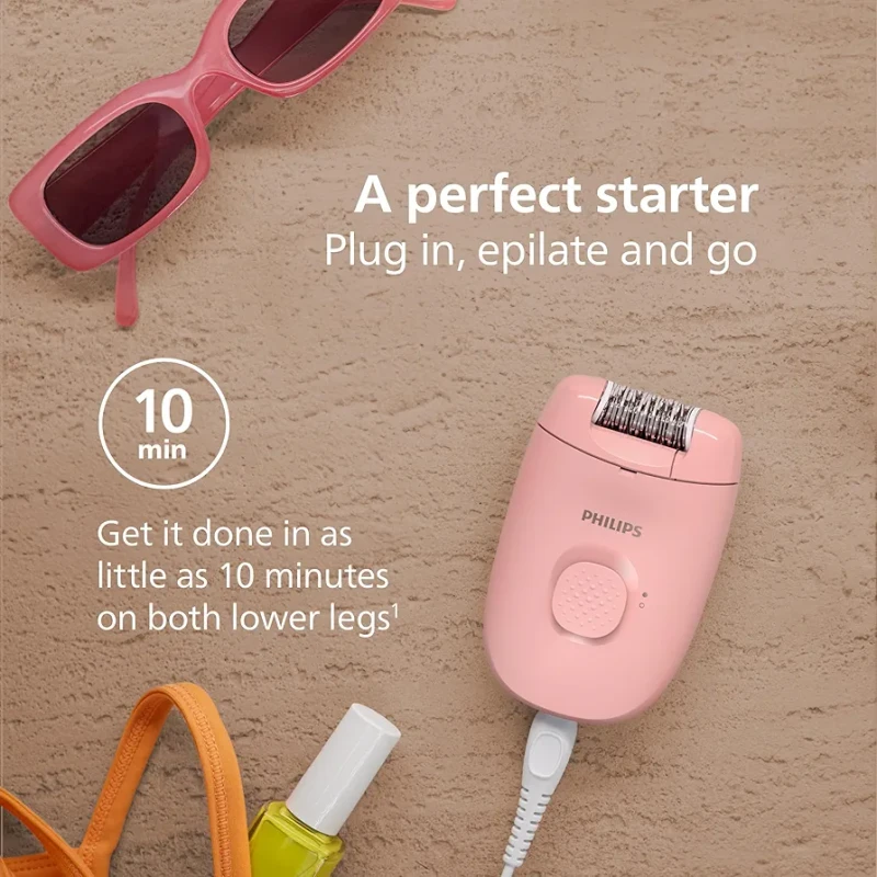 Philips Epilator Model BRE229 Series 2000, Corded Epilator for Legs, Hair Removal Device for Women, - Image 5