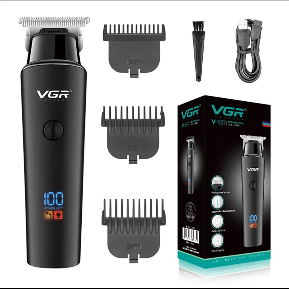 VGR V937 Professional Rechargeable Hair Trimmer