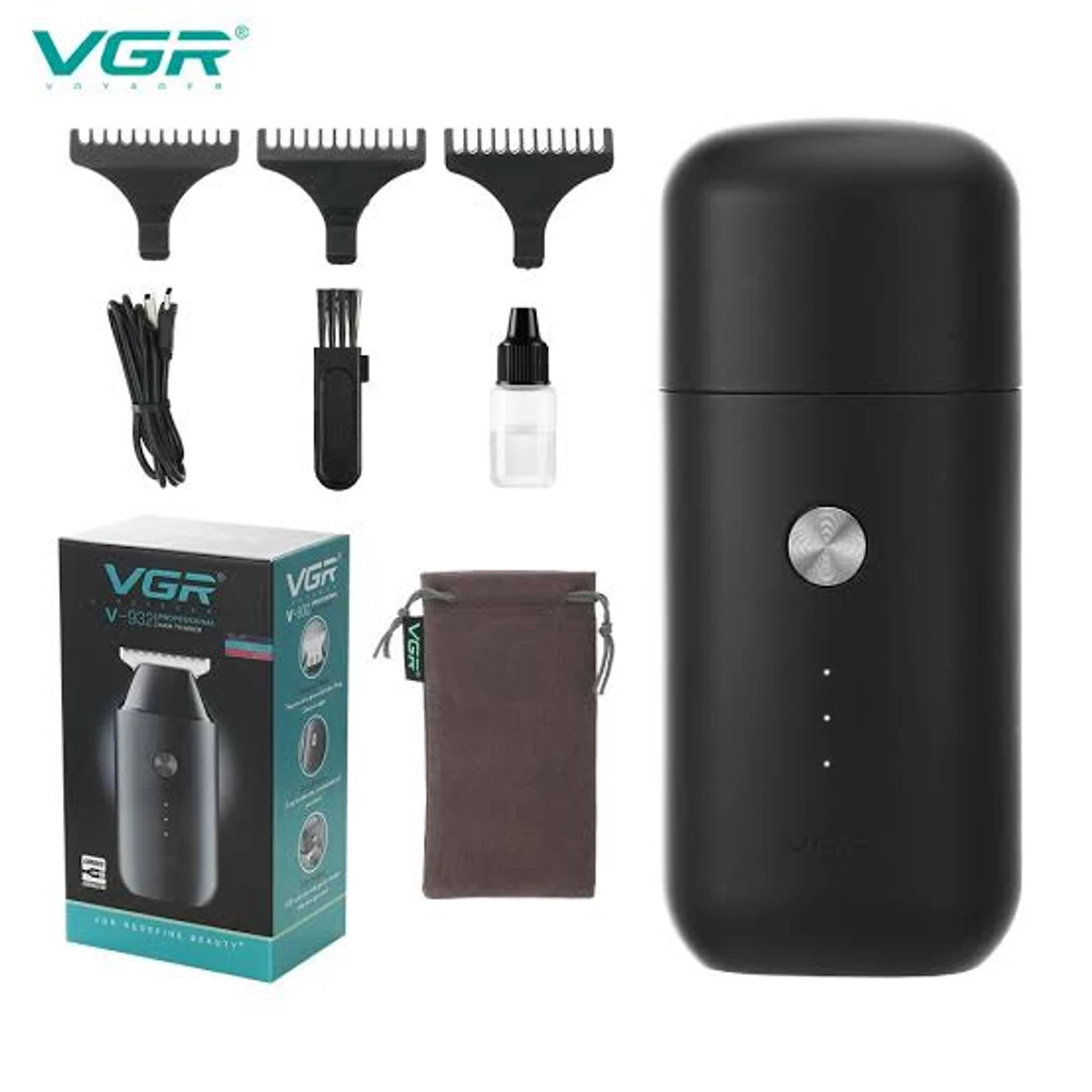 VGR V-932 Professional Rechargeable Pocket Hair Trimmer - Image 5