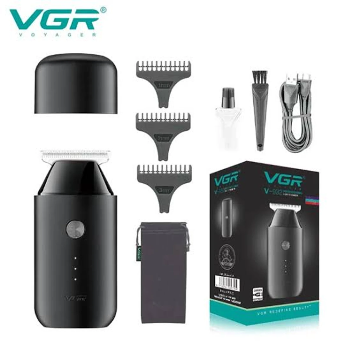 VGR V-932 Professional Rechargeable Pocket Hair Trimmer