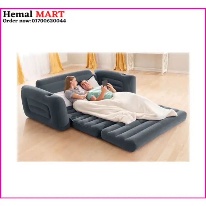 Intex Inflatable 2-In-1 Queen Size Sofa cum bed - Image 1