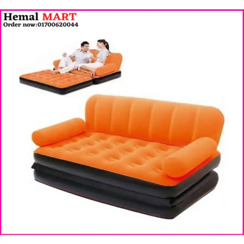 Coloring 5 in 1  Air Sofa Cum Bed