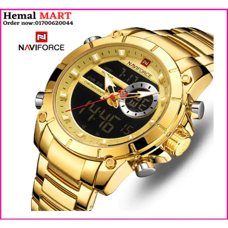 naviforce watch gold - Image 2