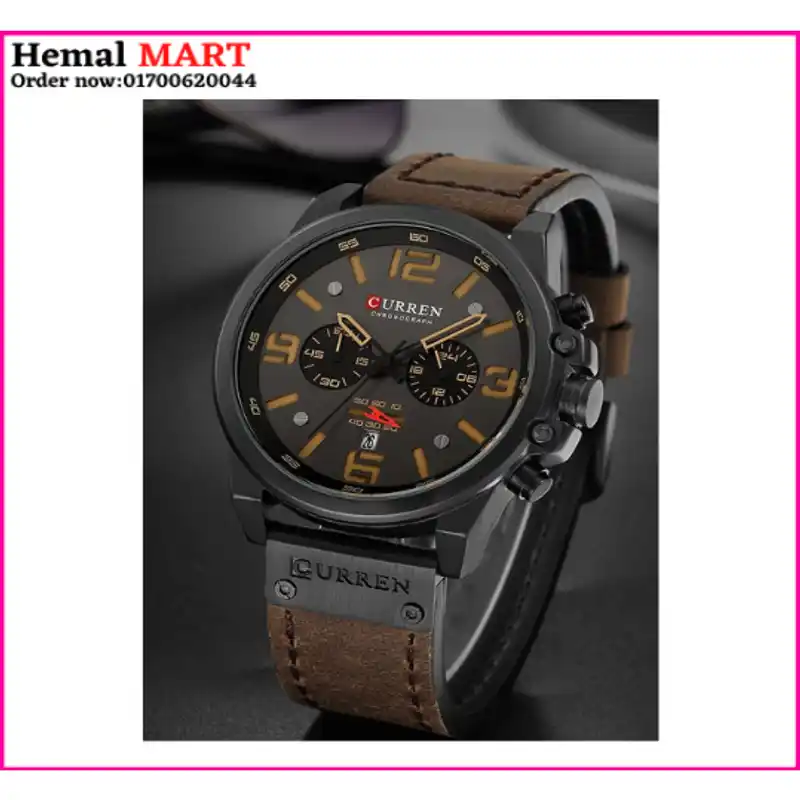 CURREN 8314 Casual Waterproof Watch - Image 1