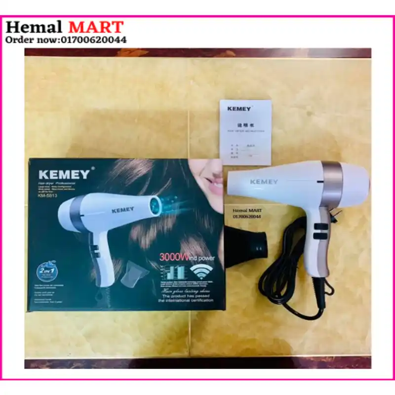 Kemei KM-5805 Professional Hair Dryer - Image 1