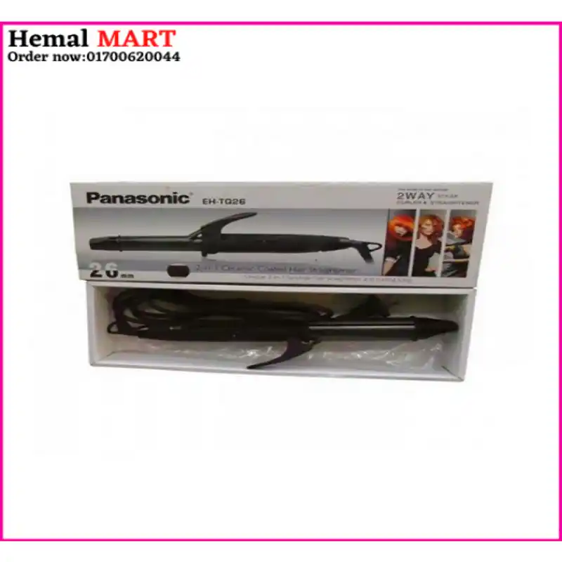 Panasonic EH-TQ26 2 Way Curler and Hair Straightener - Image 1