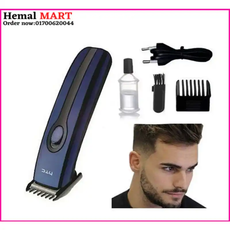 HTC-AT-209 Rechargeable Hair Beard Trimmer - Image 1