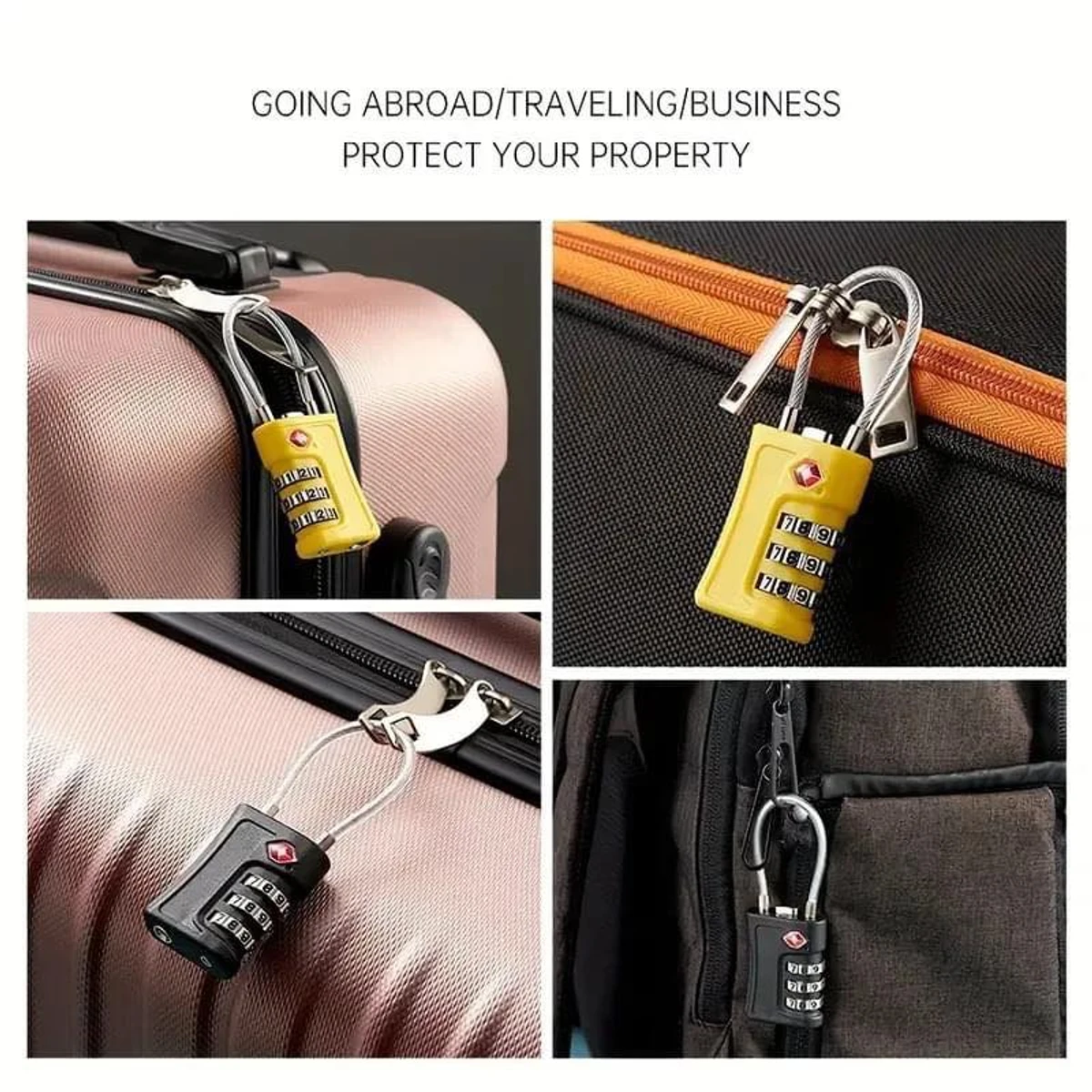 COTECi TSA Customs Code Digit Lock