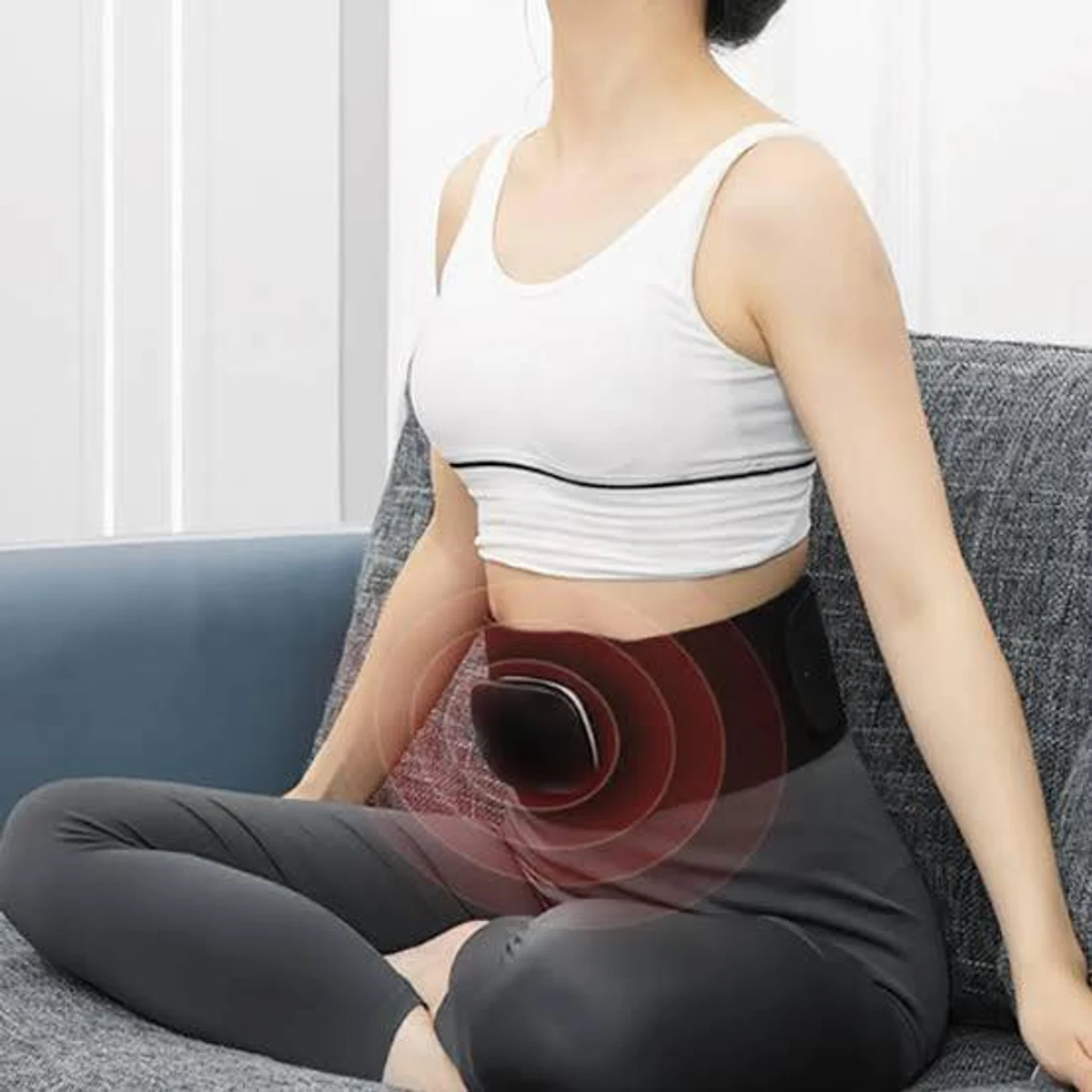 Jeeback G9 Smart Waist Massager Heat Pulse Massage Belt