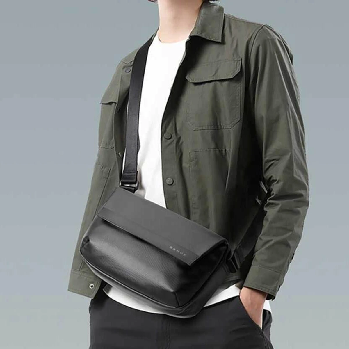 BANGE BG-2868 Business Fashion Waterproof Shoulder Bag - Image 1