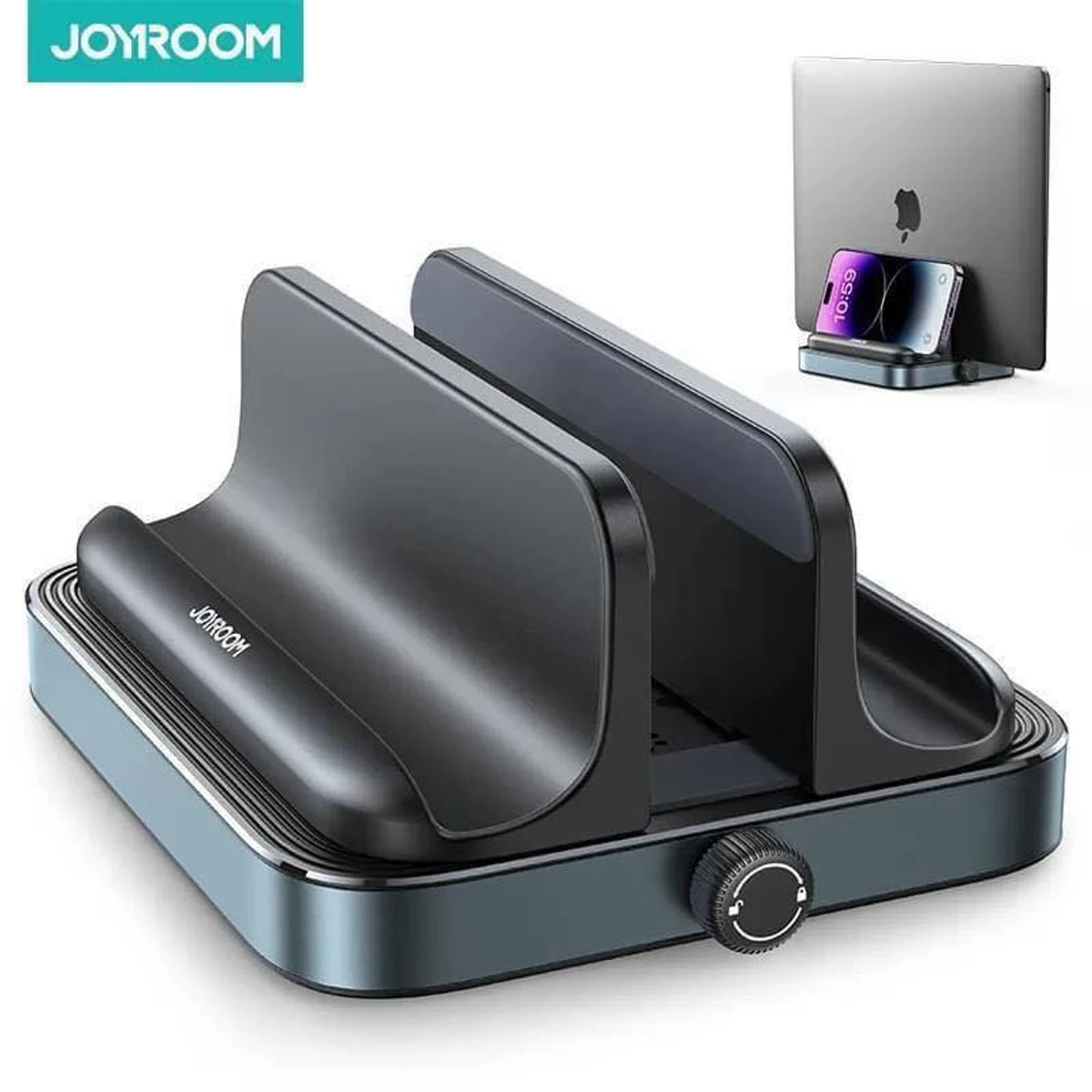 oyroom 3 in 1 Multifunctional Vertical Adjustable Laptop Stand