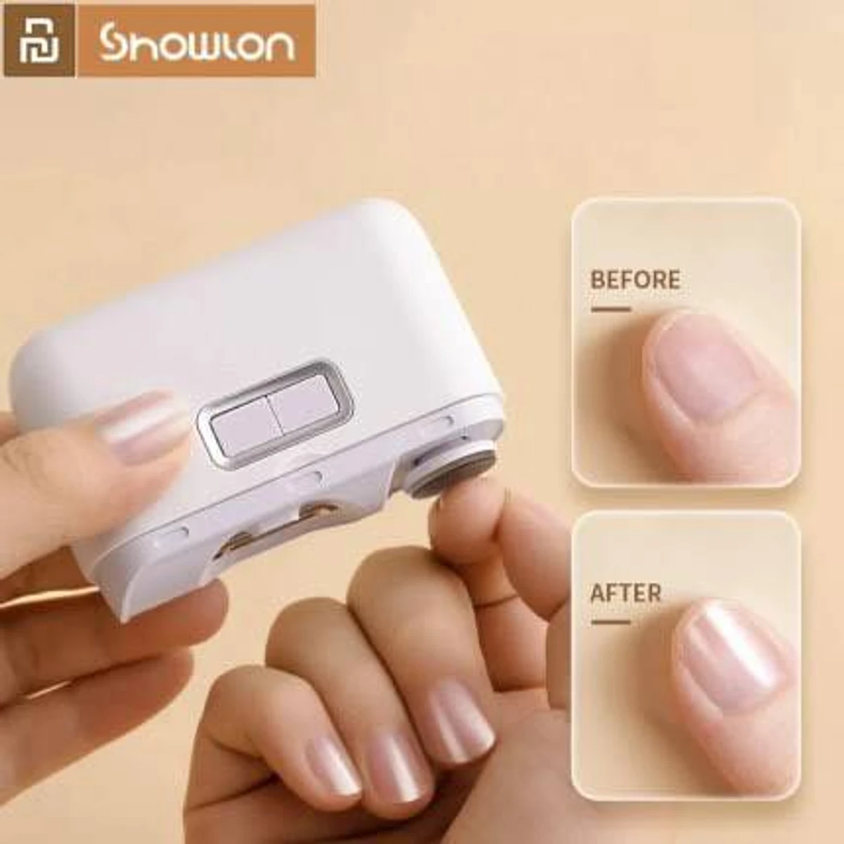 Xiaomi Showlon electric rechargeable nail clipper with polisher