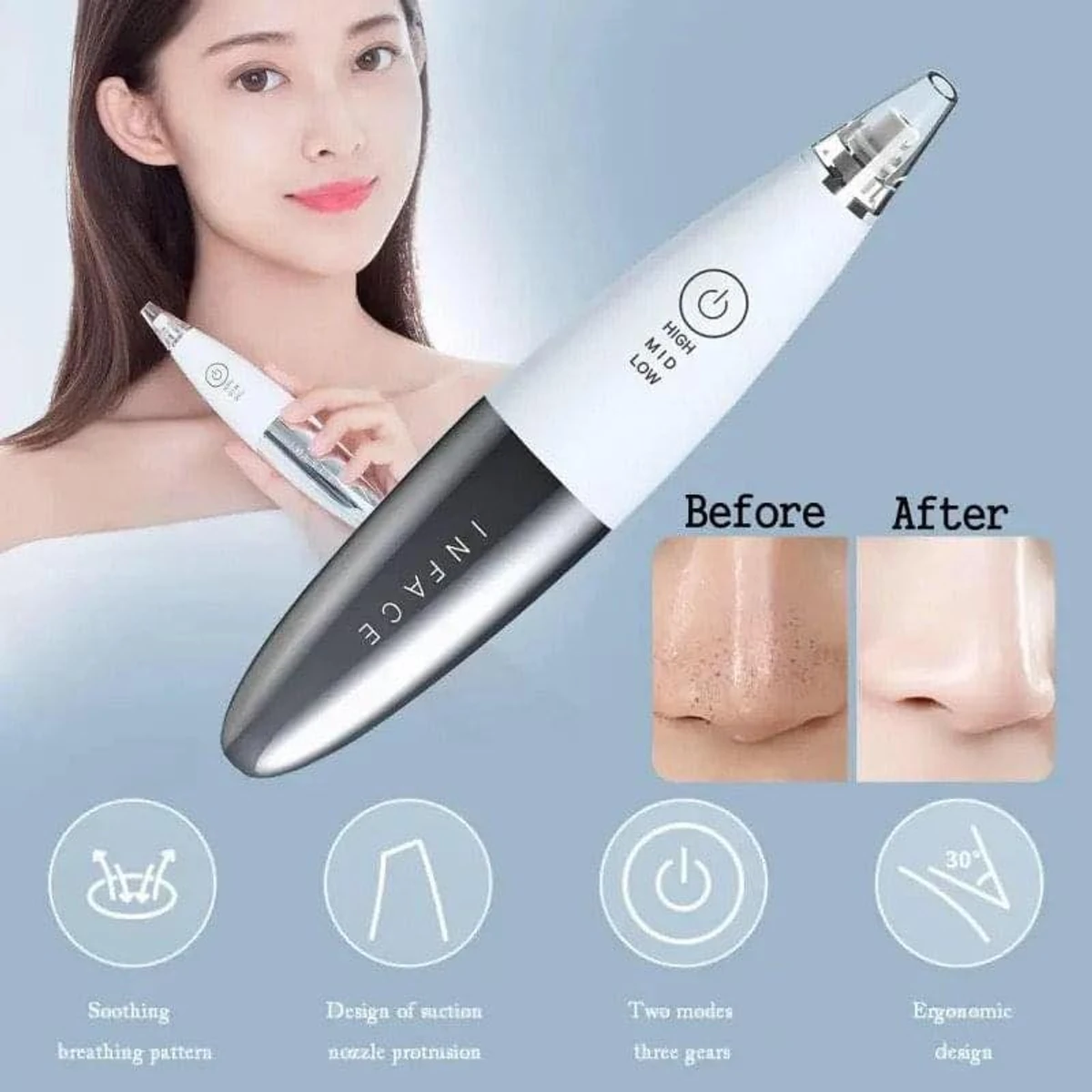 Xiaomi inFace MS7000 Electric Blackhead Remover