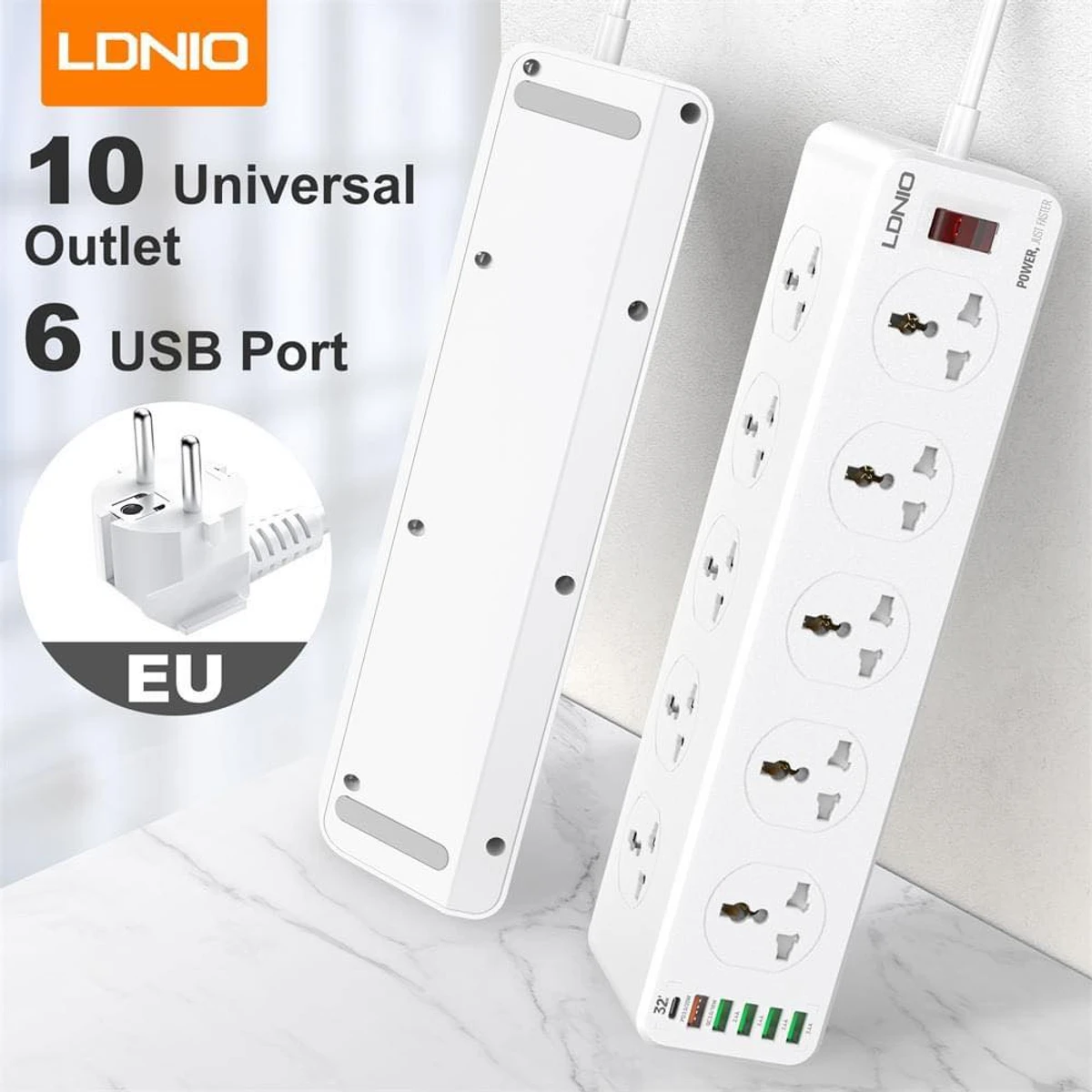 4 Way extension plug and socket