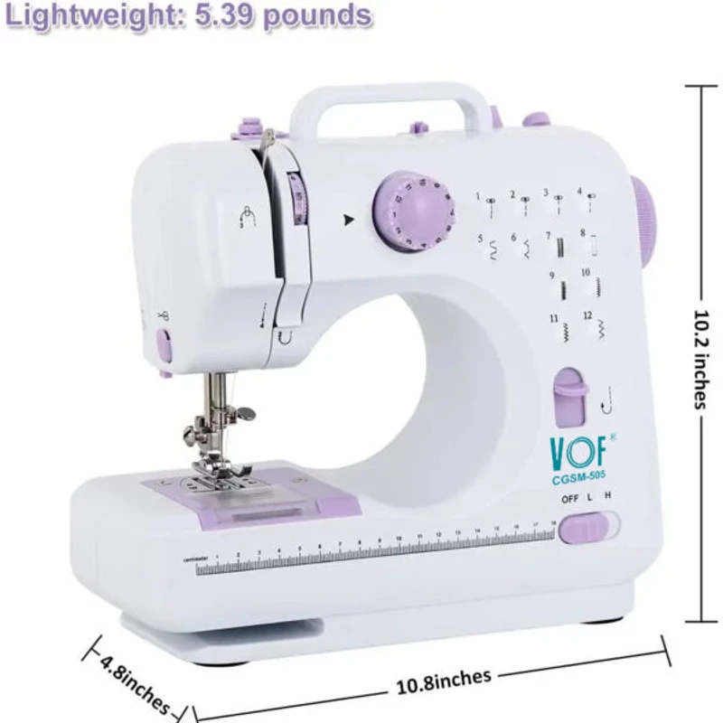 VOF CGSM505 12 Stitch Sewing Machine - Image 3