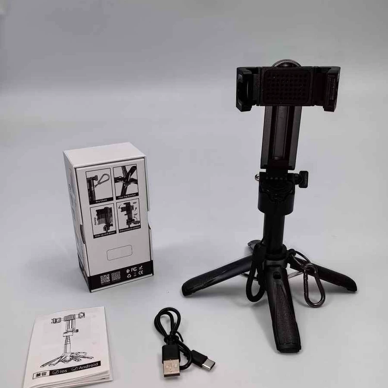 Foldable Portable Tripod Mini Selfie Stick - Image 5