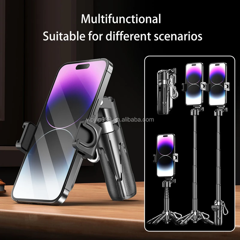 Foldable Portable Tripod Mini Selfie Stick
