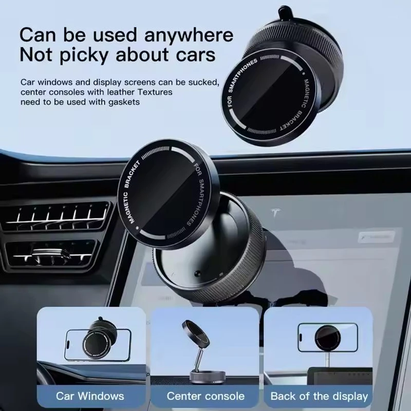 Vacuum suction Phone Holder