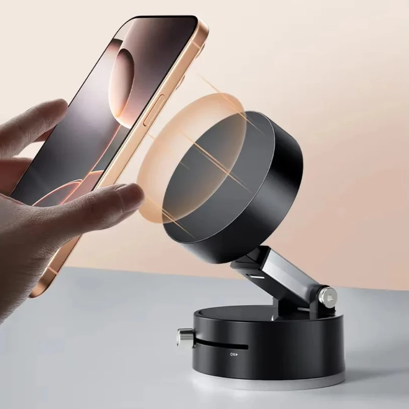 Vacuum suction Phone Holder