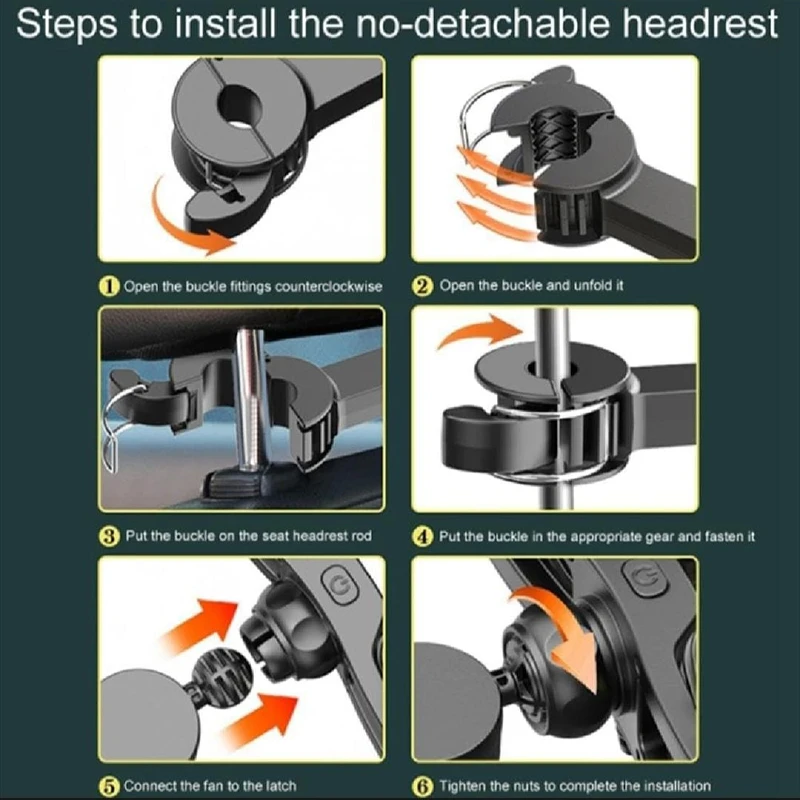 USB Powered Double Fan for Car