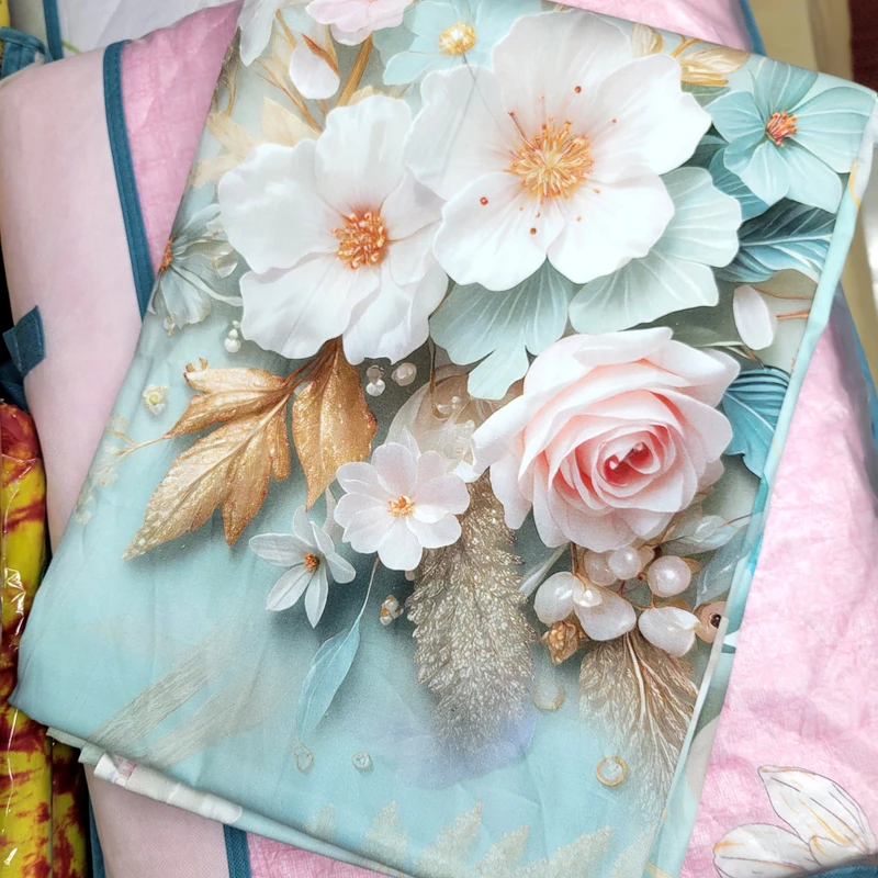 Home Tex Digital Print Bedsheet