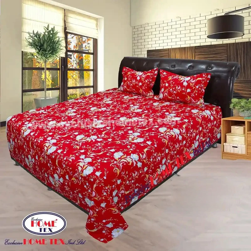Home Tex Twill Cotton Bedsheet