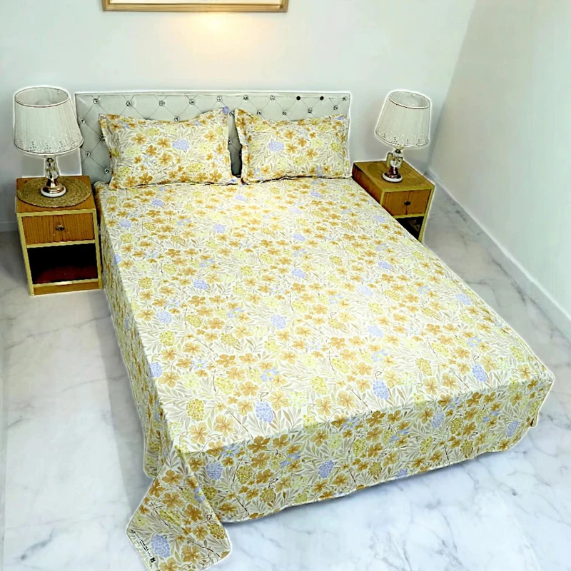 Home Tex J1 Cotton Bedsheet