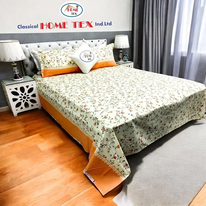 Home Tex J1 Cotton Bedsheet