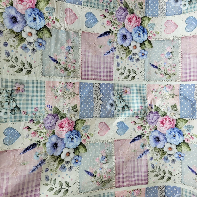 Home Tex Digital Print Bedsheet