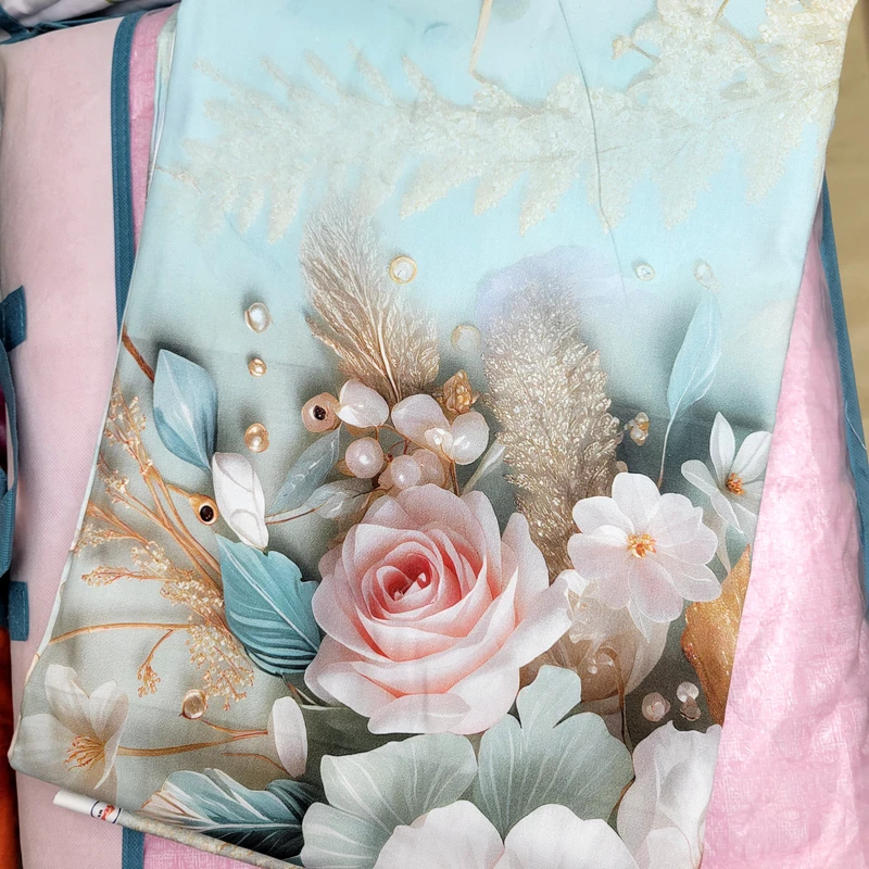 Home Tex Digital Print Bedsheet