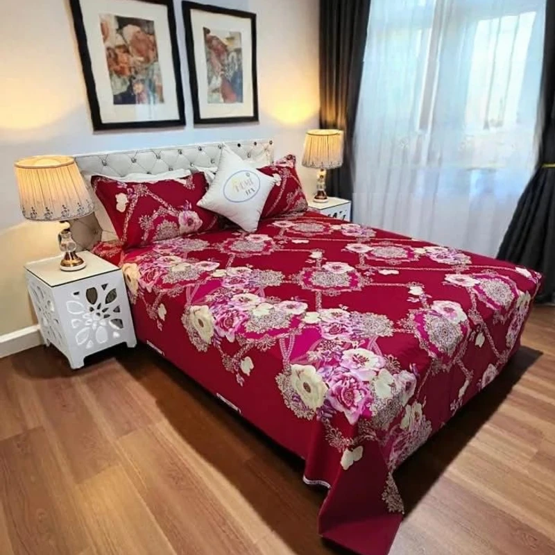 Home Tex Twill Cotton Bedsheet