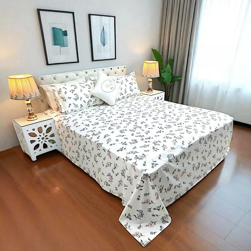 Home Tex Twill Cotton Bedsheet