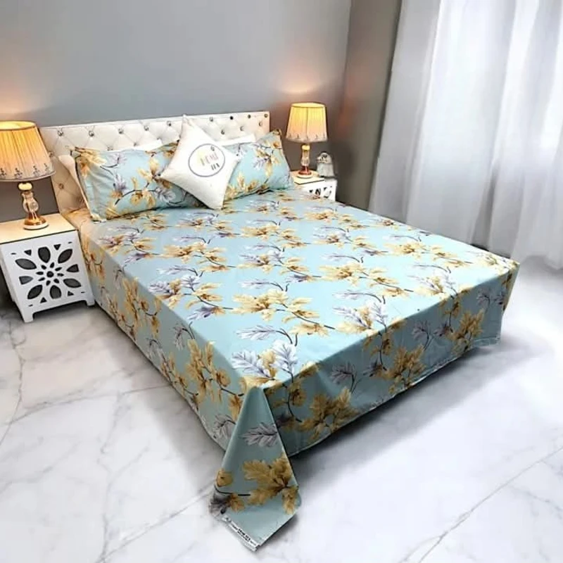 Home Tex Twill Cotton Bedsheet