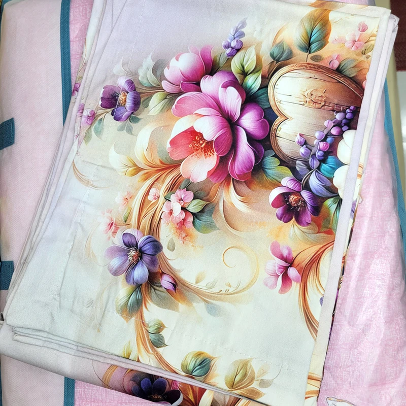 Home Tex Digital Print Bedsheet