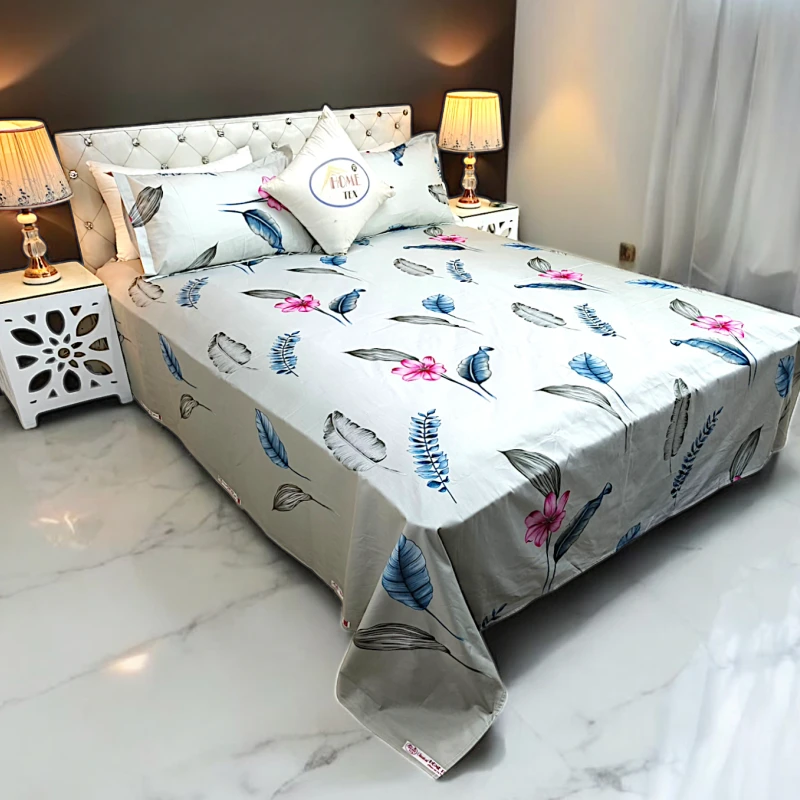 Home Tex Twill Cotton Bedsheet