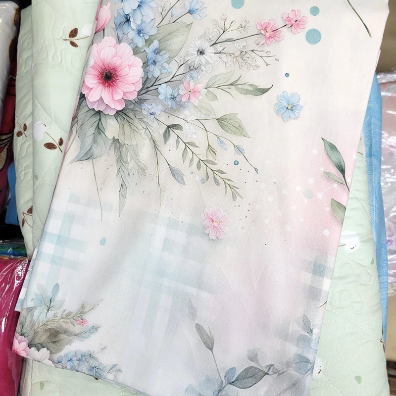 Home Tex Digital Print Bedsheet