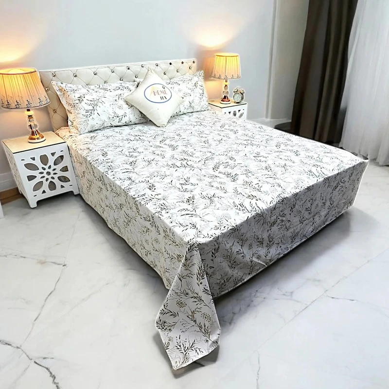 Home Tex Twill Cotton Bedsheet