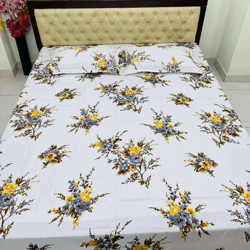 Home Tex Twill Cotton Bedsheet