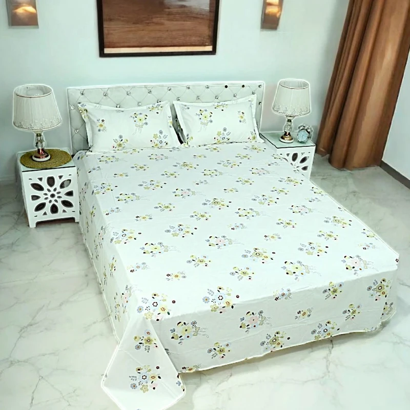 Home Tex J1 Cotton Bedsheet